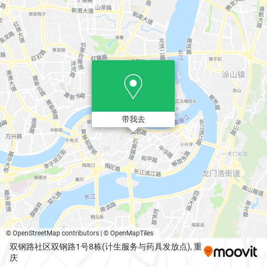 双钢路社区双钢路1号8栋(计生服务与药具发放点)地图