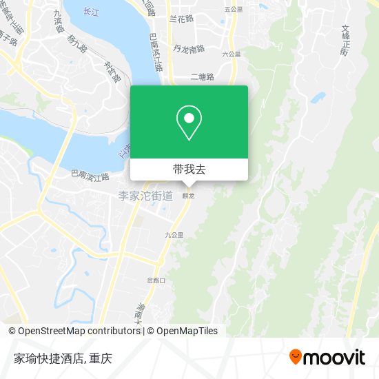 家瑜快捷酒店地图