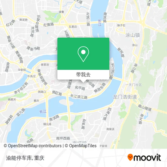渝能停车库地图