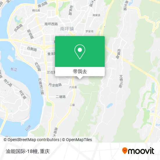 渝能国际-18幢地图