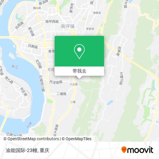 渝能国际-23幢地图