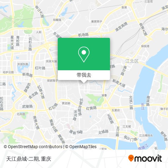 天江鼎城-二期地图