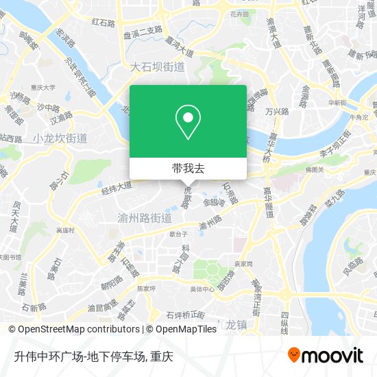 升伟中环广场-地下停车场地图