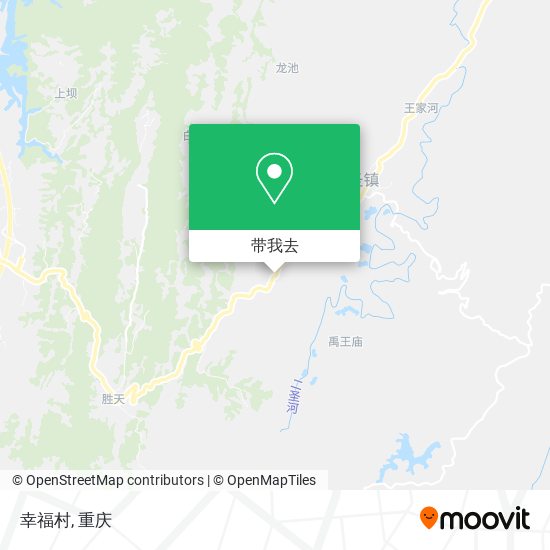 幸福村地图