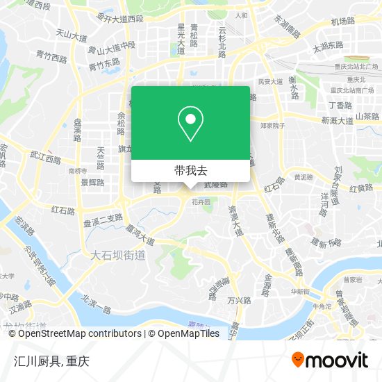 汇川厨具地图