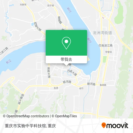 重庆市实验中学科技馆地图