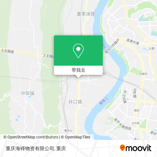 重庆海铎物资有限公司地图