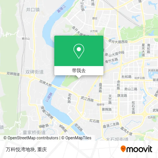 万科悦湾地块地图