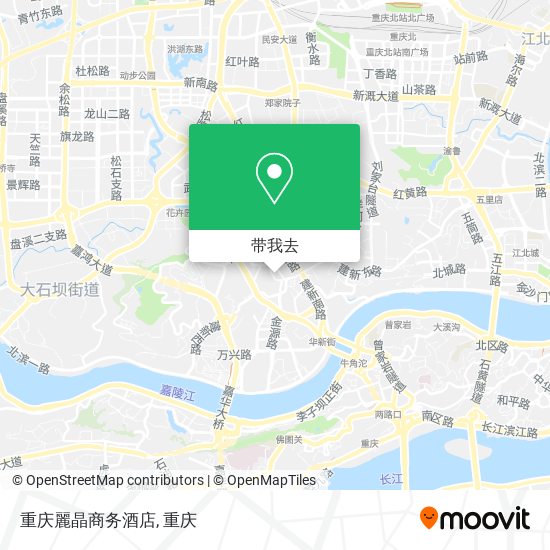 重庆麗晶商务酒店地图