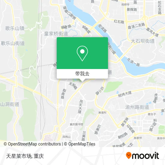 天星菜市场地图