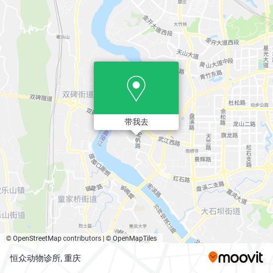 恒众动物诊所地图