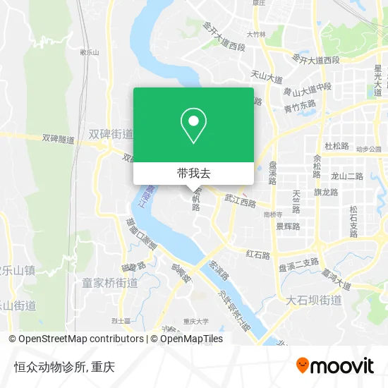 恒众动物诊所地图