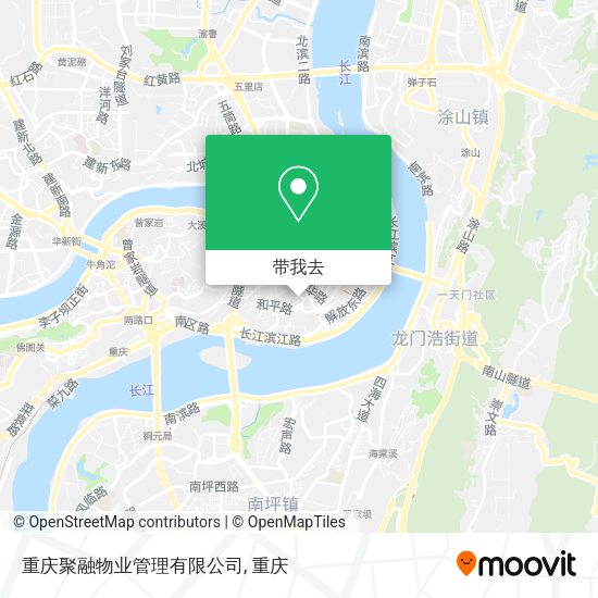 重庆聚融物业管理有限公司地图