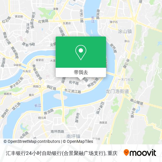 汇丰银行24小时自助银行(合景聚融广场支行)地图