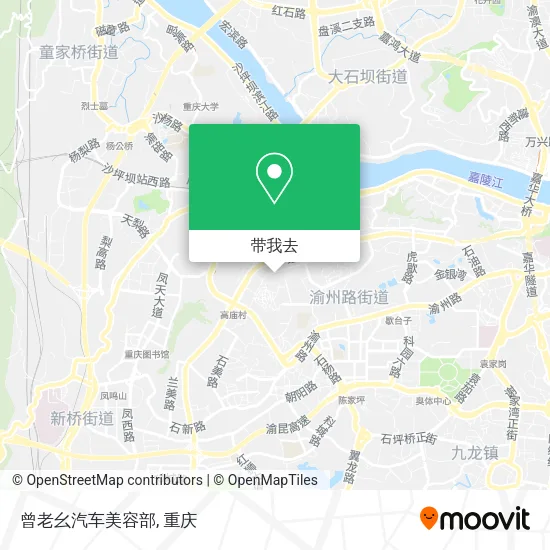 曾老幺汽车美容部地图