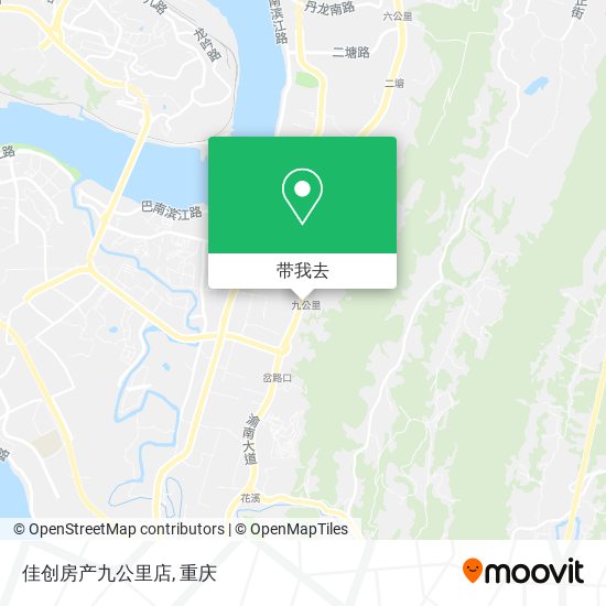 佳创房产九公里店地图