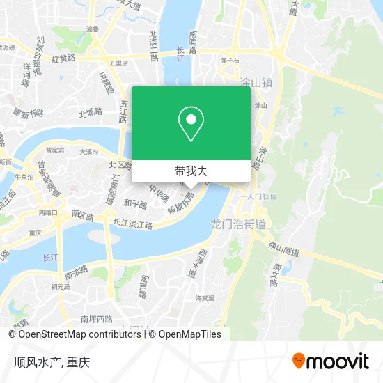 顺风水产地图