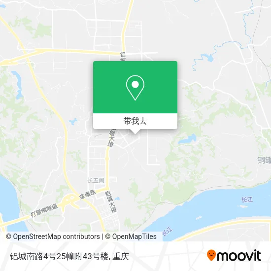 铝城南路4号25幢附43号楼地图