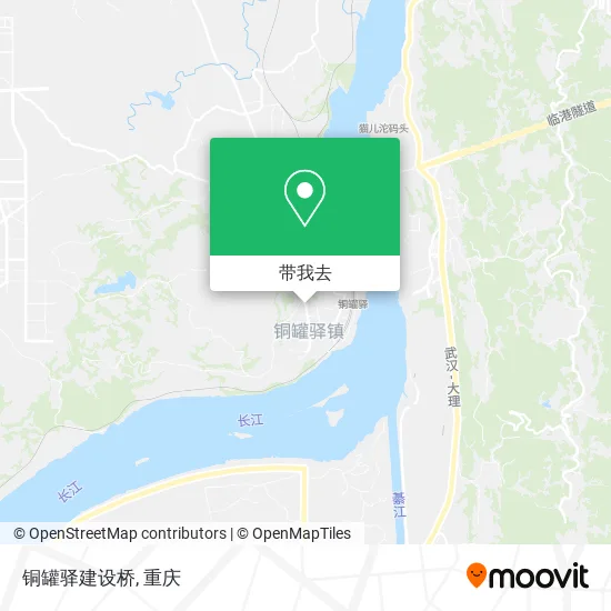 铜罐驿建设桥地图