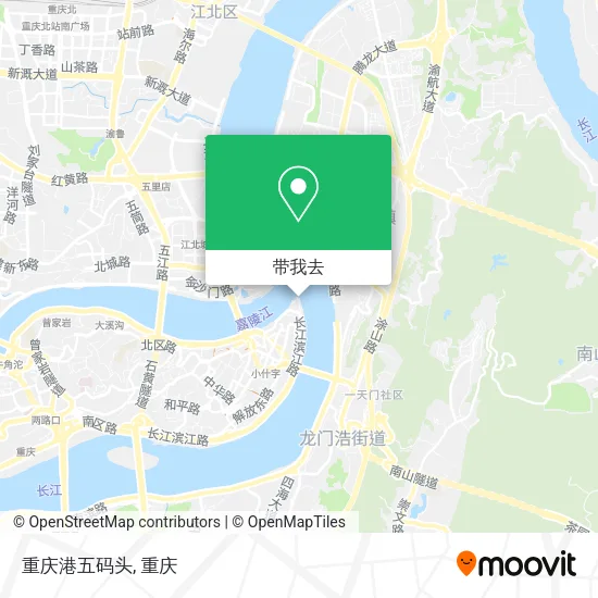 重庆港五码头地图