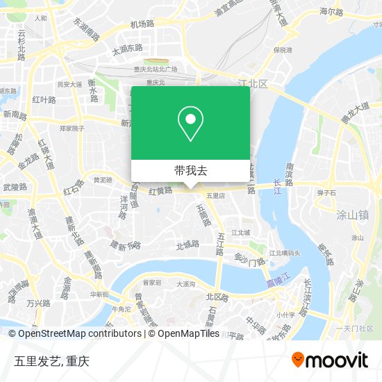 五里发艺地图