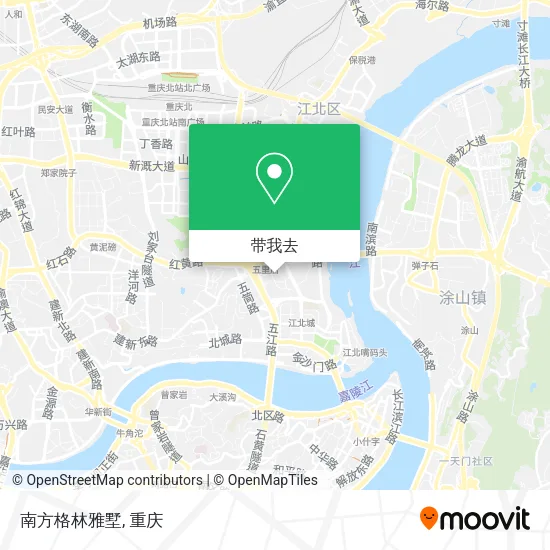 南方格林雅墅地图