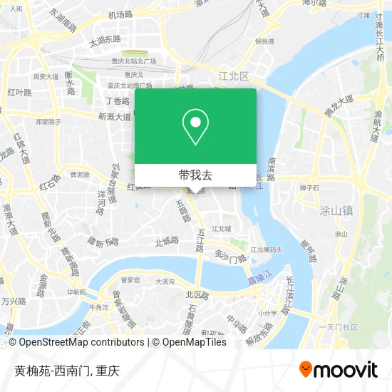 黄桷苑-西南门地图
