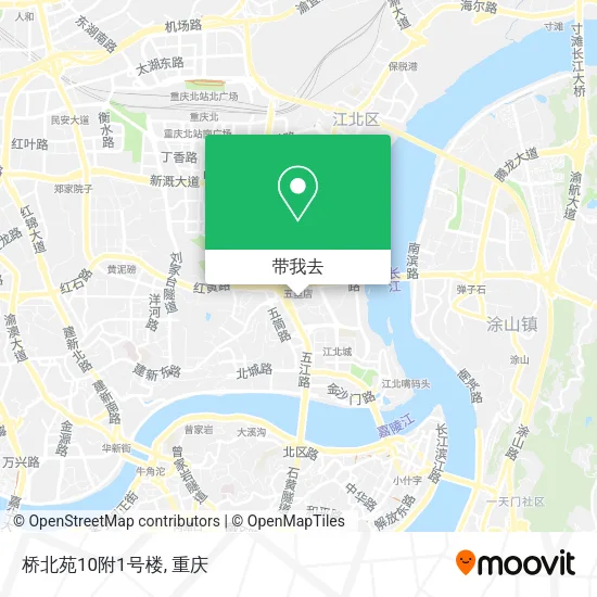 桥北苑10附1号楼地图