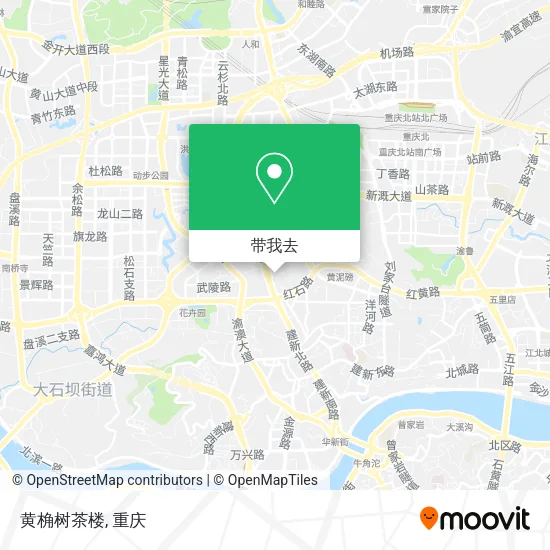 黄桷树茶楼地图