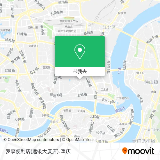 罗森便利店(远银大厦店)地图