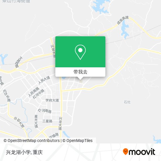 兴龙湖小学地图