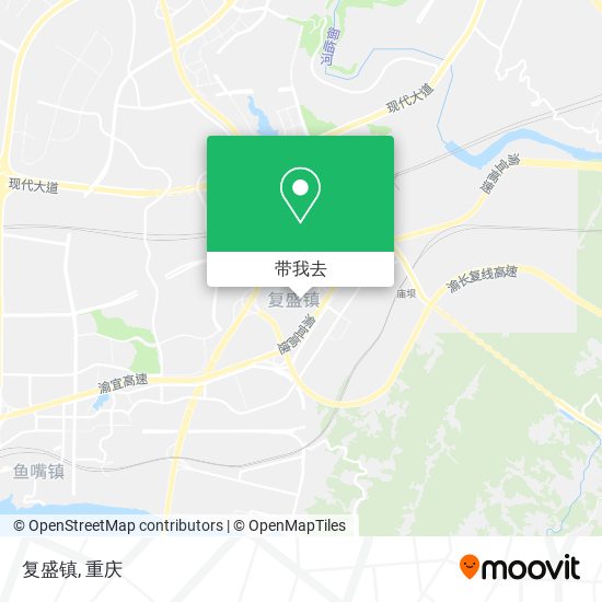 复盛镇地图