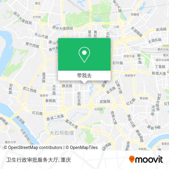 卫生行政审批服务大厅地图