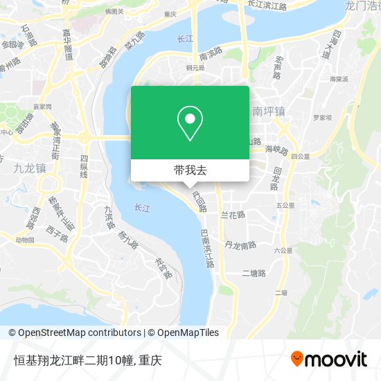 恒基翔龙江畔二期10幢地图