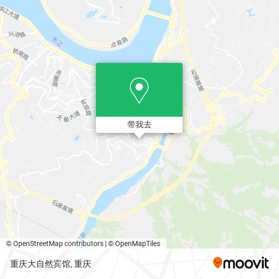 重庆大自然宾馆地图