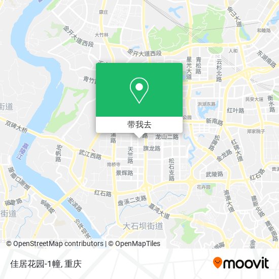 佳居花园-1幢地图