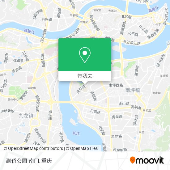 融侨公园-南门地图