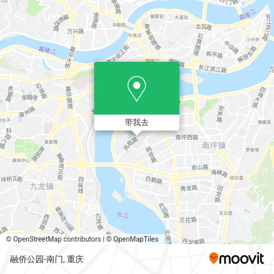 融侨公园-南门地图