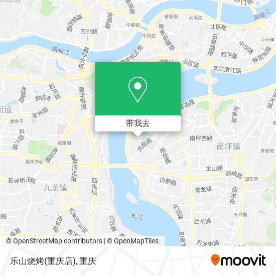 乐山烧烤(重庆店)地图