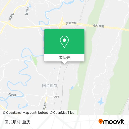 回龙坝村地图