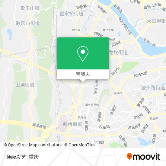 顶级发艺地图
