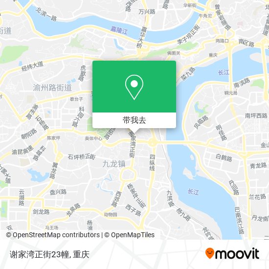 谢家湾正街23幢地图