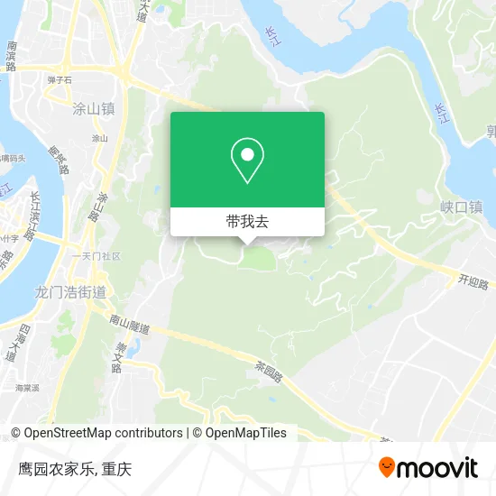 鹰园农家乐地图