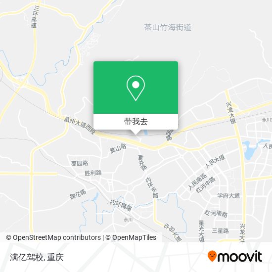 满亿驾校地图