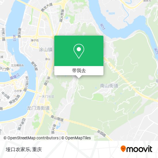垭口农家乐地图