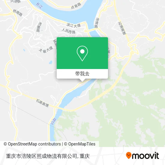 重庆市涪陵区照成物流有限公司地图