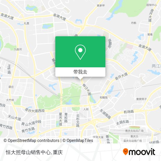 恒大照母山销售中心地图