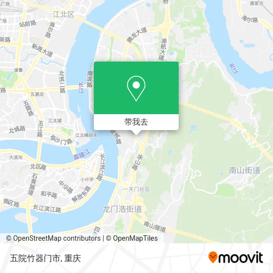 五院竹器门市地图