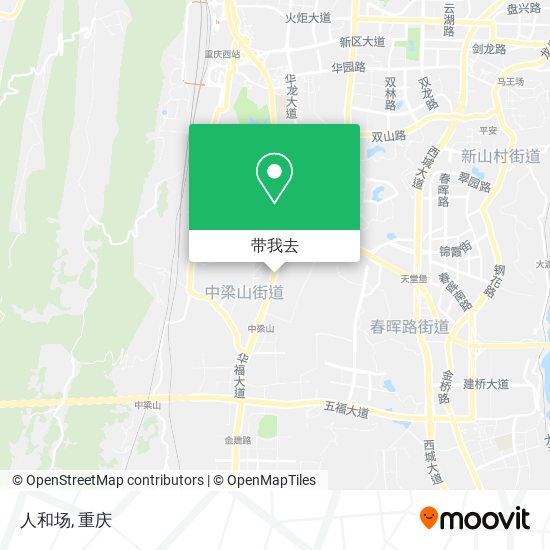 人和场地图