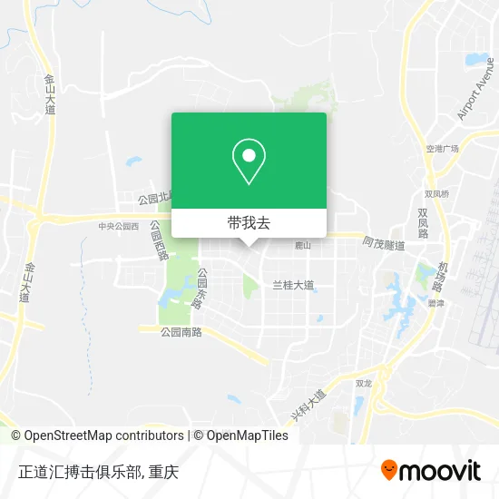 正道汇搏击俱乐部地图